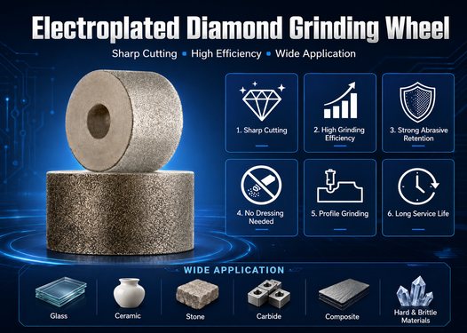 Resin bond diamond grinding wheels