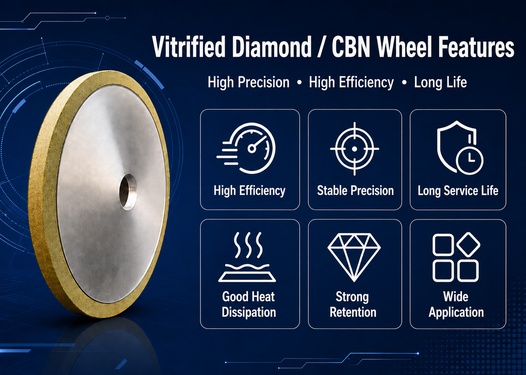 Resin bond diamond grinding wheels