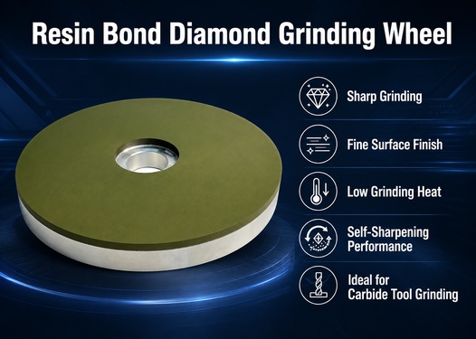 Resin bond diamond grinding wheels